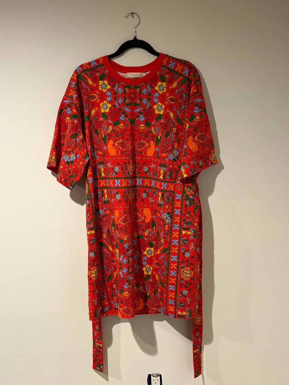 Tory Burch Scarf Printed T-Shirt Dress